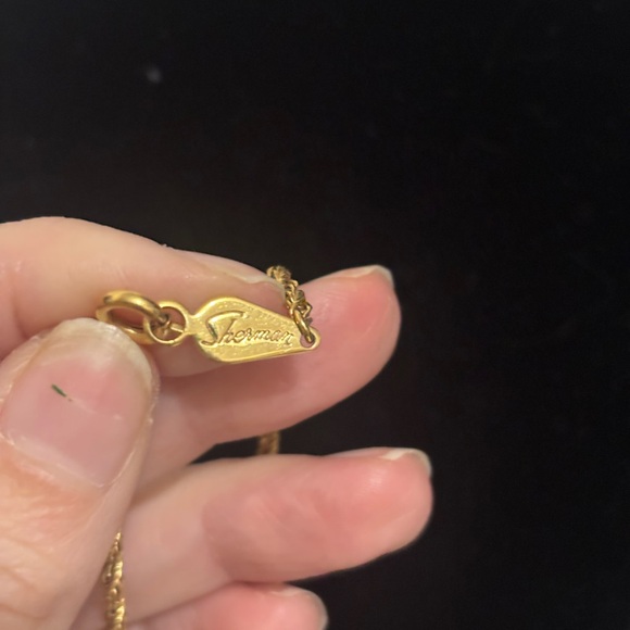 Sherman vintage gold toned necklace - Picture 6 of 11